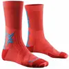 X-Socks - Bike Perform Crew - Chaussettes de cyclisme taille 35-38, rouge