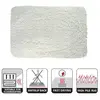 Spirella Tapis de bain Microfibre HIGHLAND 60x90cm Blanc