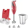 Mixeur plongeant - BAMIX - M200 SwissLine - 200W - Rouge - Multifonctions