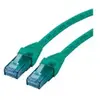 Cordon ROLINE UTP Cat.6A / 10 Gigabit, Component Level, LSOH, vert, 10 m