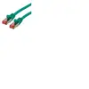 ROLINE Cordon LAN Cat 6 - Component Level - Câble réseau S/FTP Ethernet avec connecteur RJ45 - vert 1 m