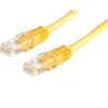 Secomp Roline - Câble réseau - RJ-45 (M) pour RJ-45 (M) - 50 cm - UTP - CAT 5e - moulé - jaune