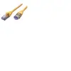 Cordon ROLINE UTP Cat.6A / 10 Gigabit, Component Level, LSOH, jaune, 10 m