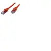 ROLINE Cordon LAN Cat 6A Component Level | Câble réseau UTP Ethernet avec connecteur RJ45 | rouge 0,3 m