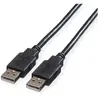 TBI Roline - Câble USB - USB (M) pour USB (M) - USB 2.0 - 80 cm - noir