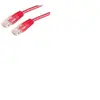 Secomp Câble réseau UTP CAT6 Rouge 0.5m - VALUE - Connecteurs RJ45 - Moulé, bloqué