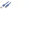 ROTRONIC VALUE Cordon LAN Cat 6 Cable réseau S-FTP Ethernet avec connecteur RJ45 bleu 2 m