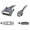VALUE ROLINE Câble de raccordement pour écran DVI (18+1) M /HDMI M, 2,0 m