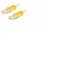 Secomp ROLINE Cordon LAN Cat 6 | Câble réseau UTP Ethernet avec connecteur RJ45 | jaune 2 m