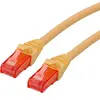 Roline - Cordon de raccordement - RJ-45 (M) pour RJ-45 (M) - 1 m - UTP...