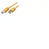 Secomp ROLINE Câble LAN S/FTP Cat 5e | cordon réseau Ethernet avec connecteurs RJ45 | jaune 0,5 m