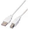 ITB VALUE - Câble USB - USB (M) pour USB type B (M) - USB 2.0 - 3 m - blanc