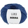 GENERIQUE Pelote de coton à tricoter Norma - Lang Yarns(...) - 6 Bleu