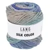 Pelote exceptionnelle de soie SILK COLOR - 100 GR - Lang Yarns 07 Bleu...