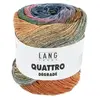 Coton à tricoter et à crocheter QUATTRO DEGRADE - 100GR - Lang Yarns M...