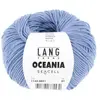 Pelote de Coton à crocheter et tricoter Oceania - Lang Yarns 21 Bleu -...