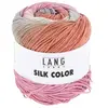 Pelote exceptionnelle de soie SILK COLOR - 100 GR - Lang Yarns 01 Rose...