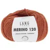 Pelote de laine à tricoter MERINO 120 - Lang Yarns(...) - Marron (559)