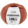 Pelote à tricoter 100% Laine Vierge LAMBSWOOL - Lang Yarns 0087 Marron...