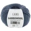 Pelote à tricoter 100% Laine Vierge LAMBSWOOL - Lang Yarns 0034 Bleu -...