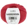 Pelote à tricoter 100% Laine Vierge LAMBSWOOL - Lang Yarns 0060 Rouge ...