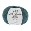 Pelote de Laine à tricoter MERINO 400 LACE - 25GR - Lang Yarns 88 Bleu...