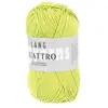 Fil à tricoter 100% coton QUATTRO - Lang Yarns(...) - 44 Vert