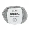 Pelote de Laine à tricoter MERINO + (PLUS) - Lang Yarns Gris (224) - G...