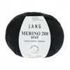 Yarns long en laine mérinos 200 0304 bébé noir