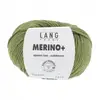Pelote de Laine à tricoter MERINO + (PLUS) - Lang Yarns Vert (297) - V...