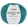 Pelote de laine à tricoter pour layette MERINO 200 BEBE - Lang Yarns 3...
