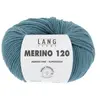 Pelote de laine à tricoter MERINO 120 - Lang Yarns(...) - Bleu (274)