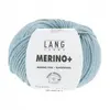 Pelote de Laine à tricoter MERINO + (PLUS) - Lang Yarns Bleu (074) - B...