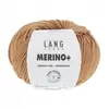 Pelote de Laine à tricoter MERINO + (PLUS) - Lang Yarns Jaune (211) - ...