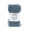 Pelote de Mohair et soie à tricoter LACE - 25 GR - Lang Yarns Bleu (33...