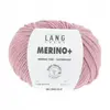Pelote de Laine à tricoter MERINO + (PLUS) - Lang Yarns Rose (219) - R...