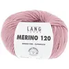 Pelote de laine à tricoter MERINO 120 - Lang Yarns Rose (219) - Rose (...