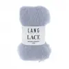 Pelote de Mohair et soie à tricoter LACE - 25 GR - Lang Yarns Bleu (13...