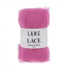 Pelote de Mohair et soie à tricoter LACE - 25 GR - Lang Yarns Rose (85...
