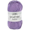 Non communiqué Fil à tricoter 100% coton QUATTRO - Lang Yarns(...) - 146 Violet