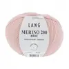 Pelote de laine à tricoter pour layette MERINO 200 BEBE - Lang Yarns 6...
