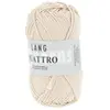 Non communiqué Fil à tricoter 100% coton QUATTRO - Lang Yarns(...) - 02 Ecru