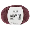 Pelote de laine Alpaca Soxx 6-PLY - 150GR - Lang Yarns 0062 Bordeaux C...