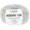 Pelote de laine à tricoter MERINO 120 - Lang Yarns Gris (223) - Gris (...