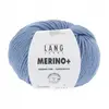 Pelote de Laine à tricoter MERINO + (PLUS) - Lang Yarns Bleu (033) - B...