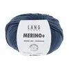 Pelote de Laine à tricoter MERINO + (PLUS) - Lang Yarns Bleu (034) - B...