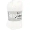 Non communiqué Fil à tricoter 100% coton QUATTRO - Lang Yarns(...) - 01 Blanc