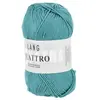 Fil à tricoter 100% coton QUATTRO - Lang Yarns 74 Bleu - 74 Bleu