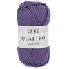 Non communiqué Fil à tricoter 100% coton QUATTRO - Lang Yarns(...) - 46 Violet