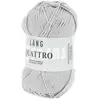Non communiqué Fil à tricoter 100% coton QUATTRO - Lang Yarns(...) - 24 Gris